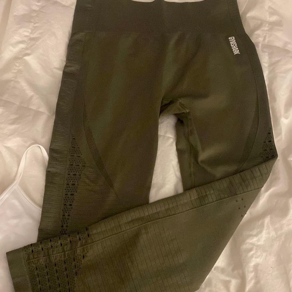 GYM SHARK high rise seemless leggings. Barely used